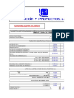 Calculo de Teoria de Oleaje Nrf-003-Pemex-2007 5.2 (Din)