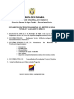 Ras 2000 - Titulo A - Generalidades Agua P y Saneamiento