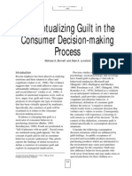 Conceptualizing Guilt in The Consumer Decision-Making Process