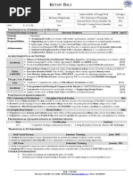 Cademic Rofile: DOB - 7/11/1990 Placement Cell, IIFT, New Delhi - 110016email: - Phone: 011 26859520