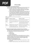 IP Forwarding: 1) Classless and Classful Routing