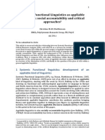 Matthiessen - 2011 - Systemic Functional Linguistic Approaches ToCritical Discourse Analysis - For - Delta - Corrected