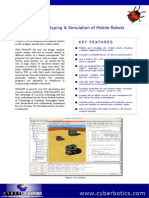 Webots™ 6: Fast Prototyping & Simulation of Mobile Robots