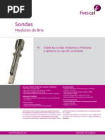 Fives Cail Sonda de Medicion Brix HT02