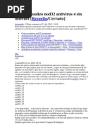Como Actualizo Nod32 Antivirus 4 Sin Internet