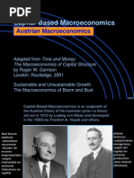 Austrian Theory of The Trade Cycle (Roger Garrison)