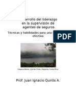 Desarrollo Del Liderazgo en La Supervisión de Agentes de Seguros