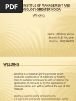 Accurate Institue of Management and Technology-Greater Noida Welding