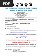 The Northshore Children & Youth Coalition: Advocates For Healthcare For All Children