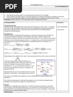 Lesson Plan Speed