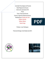 Informe 2 Teoria de Errores