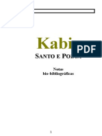 SHP - Kabir - Santo e Poeta - Notas Bio-Bibliográficas - Sociedade Holosófica de Portugal