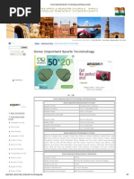 Some Important Sports Terminology and Measurement