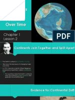 1.2 Continents Change Position Over Time