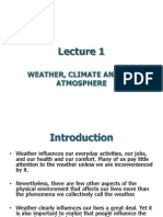 Weather, Climate and Atmosphere-Lecture 1