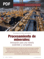 Procesamiento de Minerales en Peru)