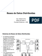 10 Bases de Datos Distribuidas