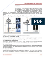 Abrasive Water Jet Machining