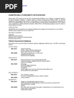 Nursing Care Plan For "Diabetes Mellitus - Diabetic Ketoacidosis"