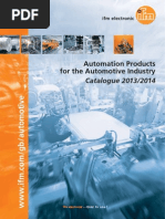 Ifm Automotive Industry Catalogue English 2013-2014