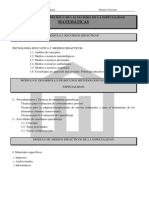 METODOLOGIA ESPECIFICA Matematicas PDF