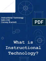 Definition of Instructional Technoloy