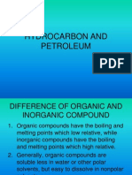 Hydrocarbon and Petroleum