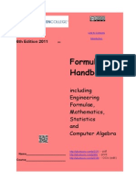 Formula Hand Book