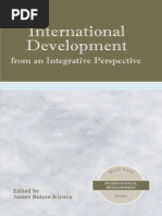 International Development From An Integrative Perspective