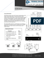 Walchem Pump Remote Cable Assembly Instructions