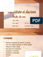 Latinitate Si Dacism