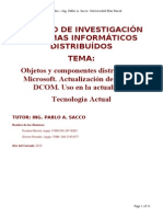 Objeto y Componente Distribuidos DCOM