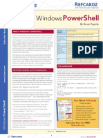 PowerShell Reference Card