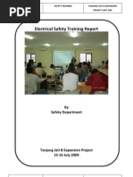 Electrical Safety Training Report