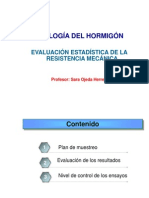 Evaluacion - Estadistica Hormigones