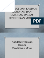 Kaedah Pendidikan Moral