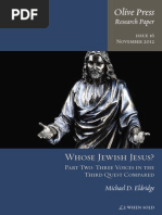 2012 - Michael D. Eldridge - Whose Jewish Jesus? - Part Two. Three Voices in The Third Quest Compared