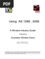 AS1288-2006 - Industry Guide