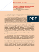 Nexhmije Hoxha - de Cómo El PTA Se Alejó de Sus Posiciones Marxista-Leninistas (1997)