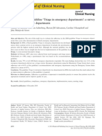 Adherence To The Guideline Triage in Emergency Departments' A Survey