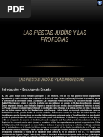 Las Fiestas Judías y LAS PROFECIAS