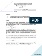 Lab 03 - Measurement of VSWR - Signed