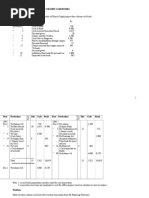 Problems On Three Column Cash Book