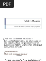 Relative Clauses