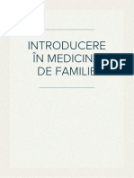 Introducere În Medicina de Familie