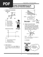 Ángulos en Posición Normal - 5to