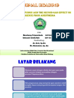 Ppt. Jurnal Nitrous Oxide Diffusion and The Second Gas Effect