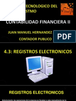 4.3 Registros Electronicos