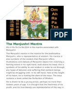 The Manjushri Mantra