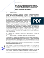 Manual de Operacion y Mantenimiento